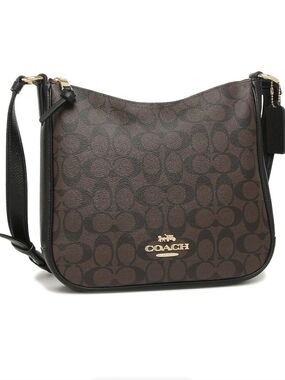 Coach Ellie File Bag in Signature Canvas